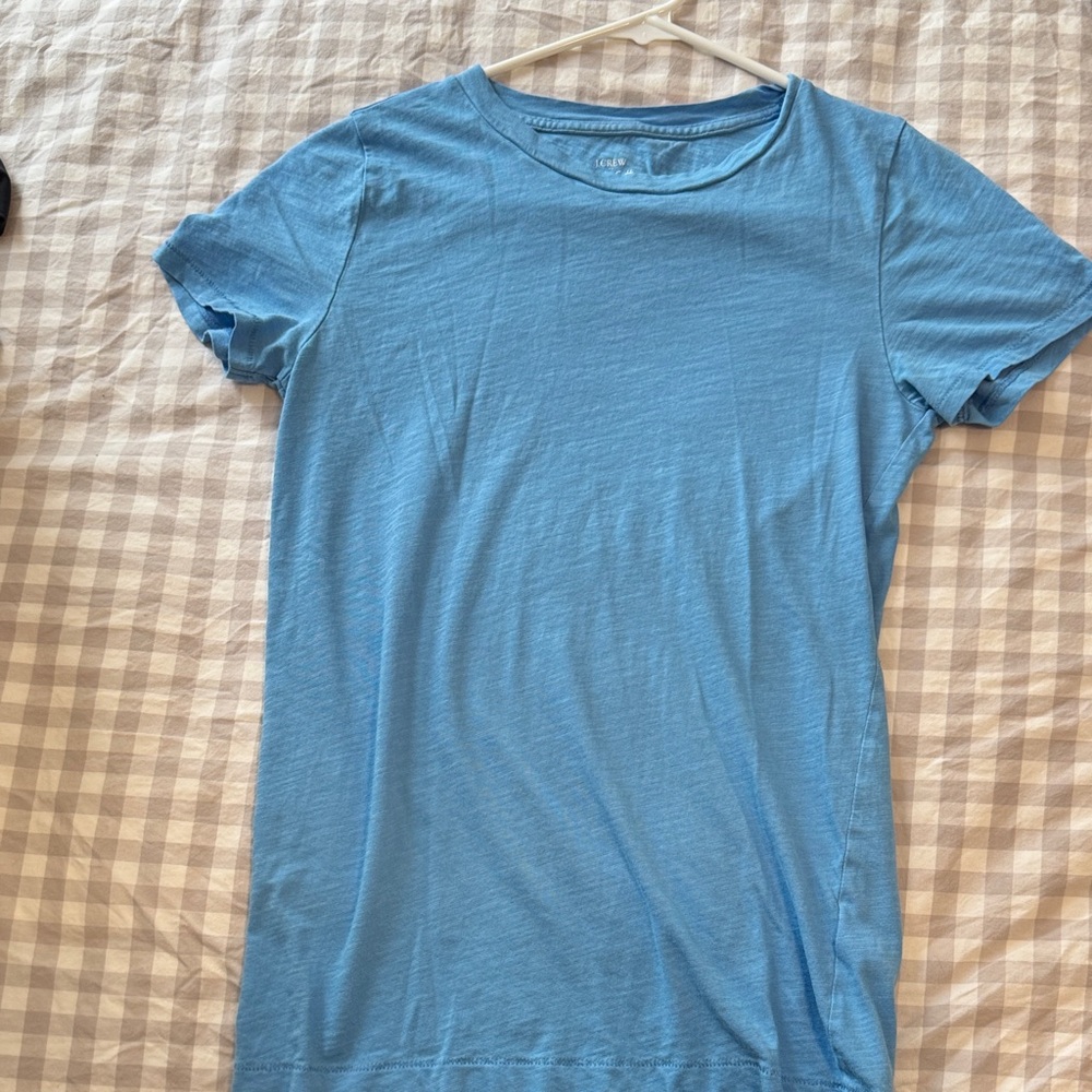 J. Crew Factory Aqua Blue T-Shirt